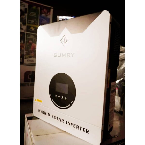 umry 6.2kVA Hybrid Inverter with solar panels and battery backup system